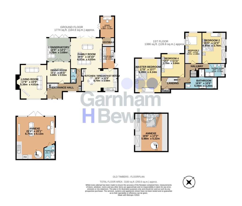 4 bedroom detached house for sale - floorplan