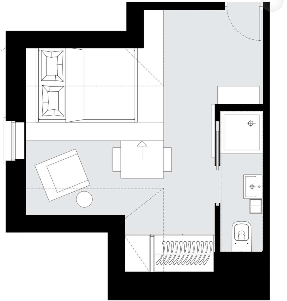 Room to rent - floorplan