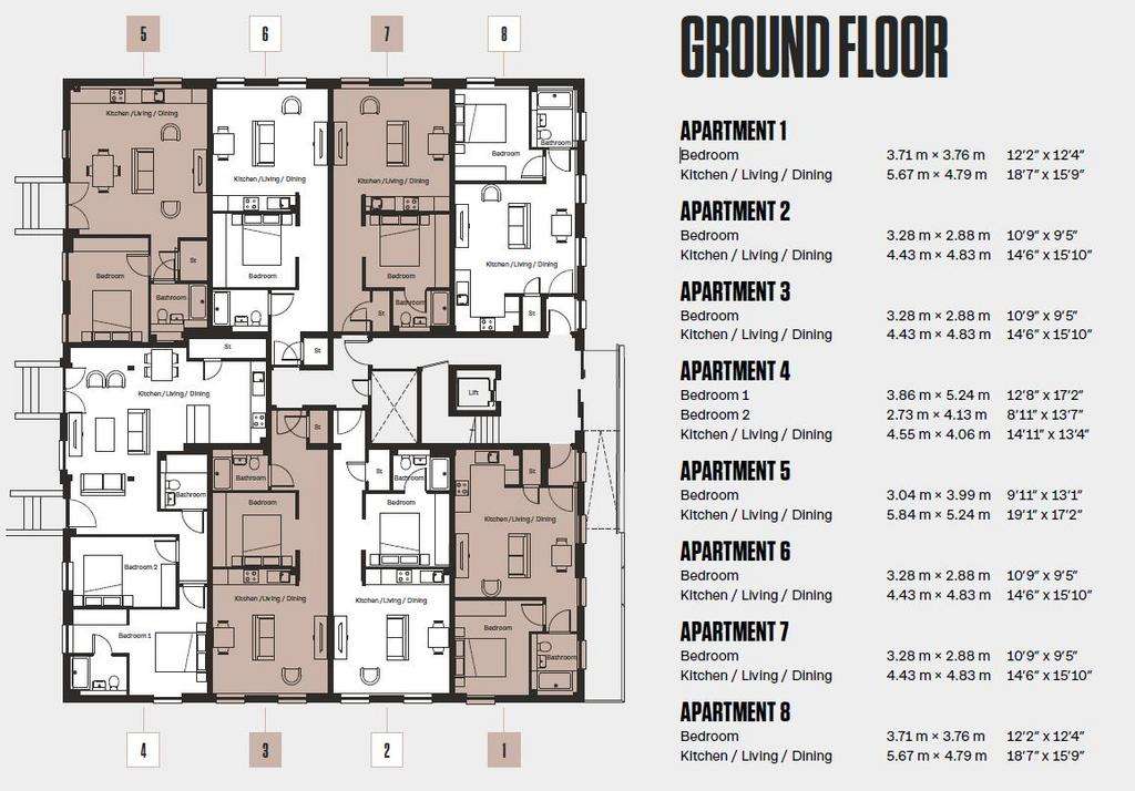 2 bedroom flat for sale - floorplan