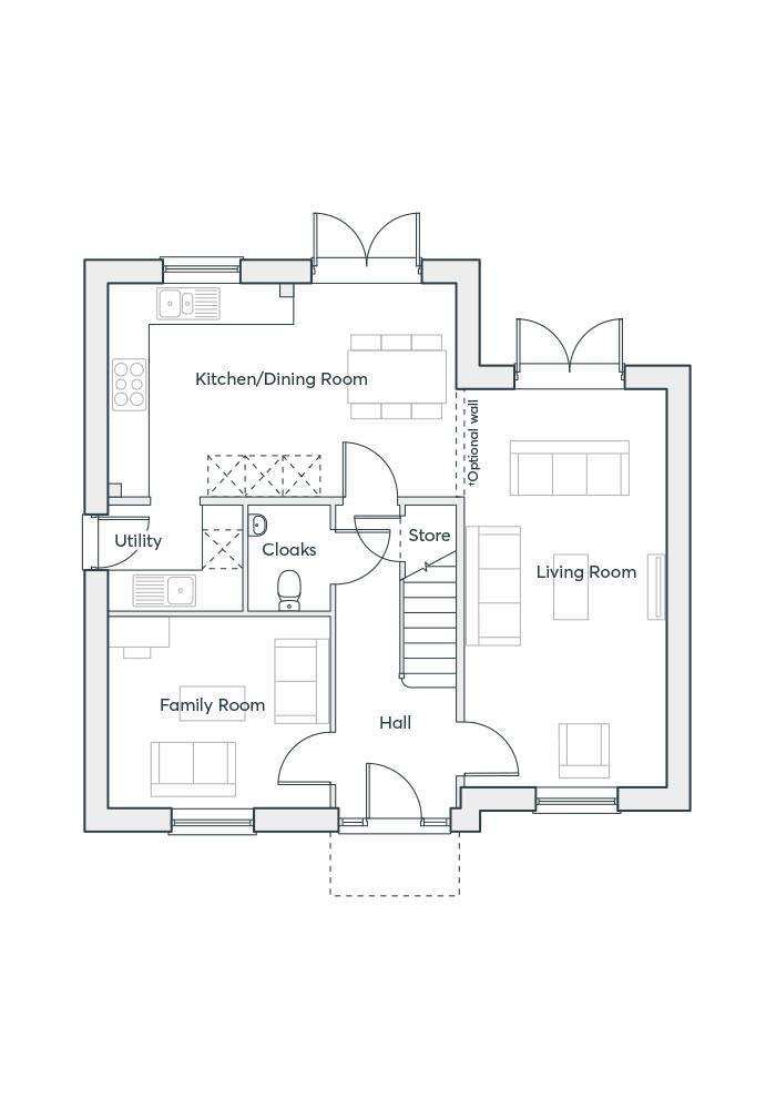 4 bedroom detached house for sale - floorplan