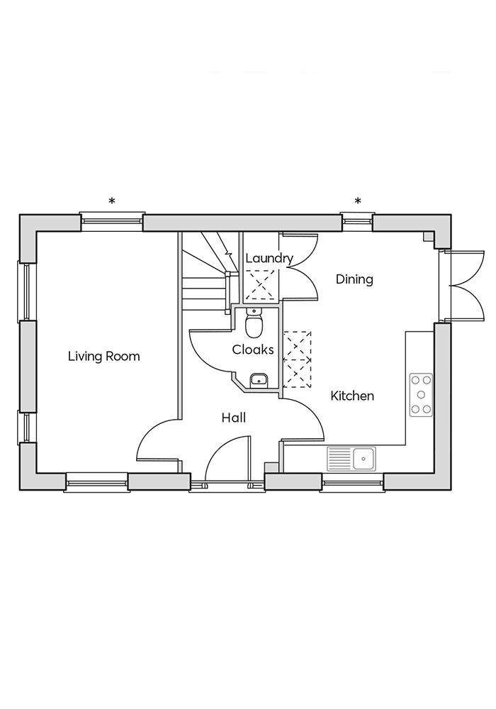 4 bedroom detached house for sale - floorplan