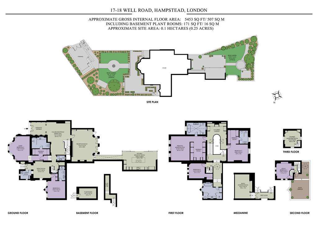 5 bedroom house to rent - floorplan