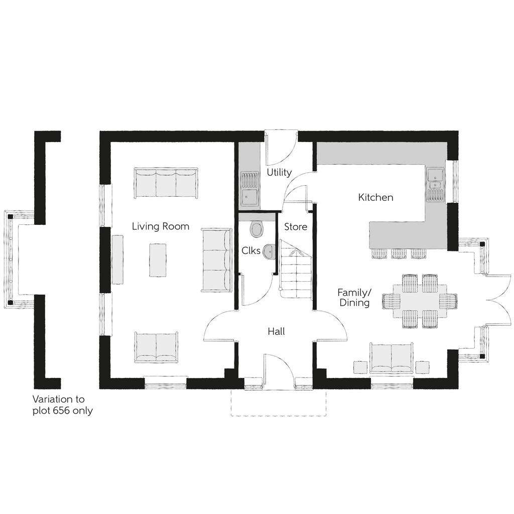 4 bedroom detached house for sale - floorplan