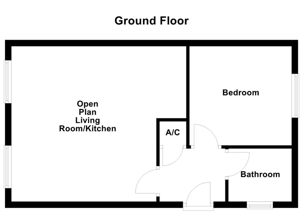 1 bedroom ground floor maisonette for sale - floorplan