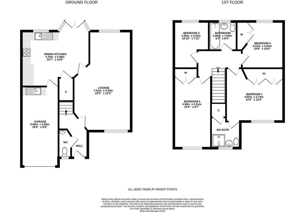 4 bedroom villa for sale - floorplan