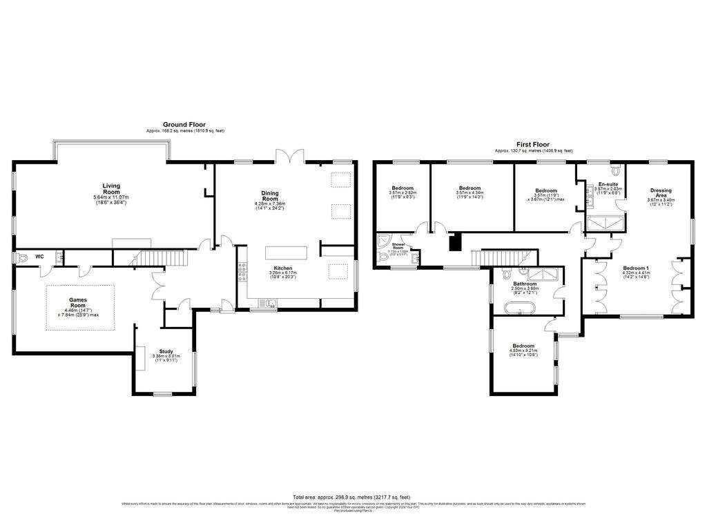 5 bedroom detached house for sale - floorplan