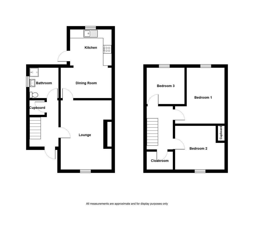 3 bedroom semi-detached house for sale - floorplan