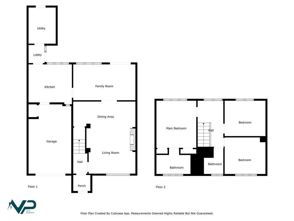 3 bedroom semi-detached house for sale - floorplan