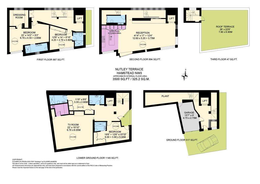 3 bedroom house to rent - floorplan