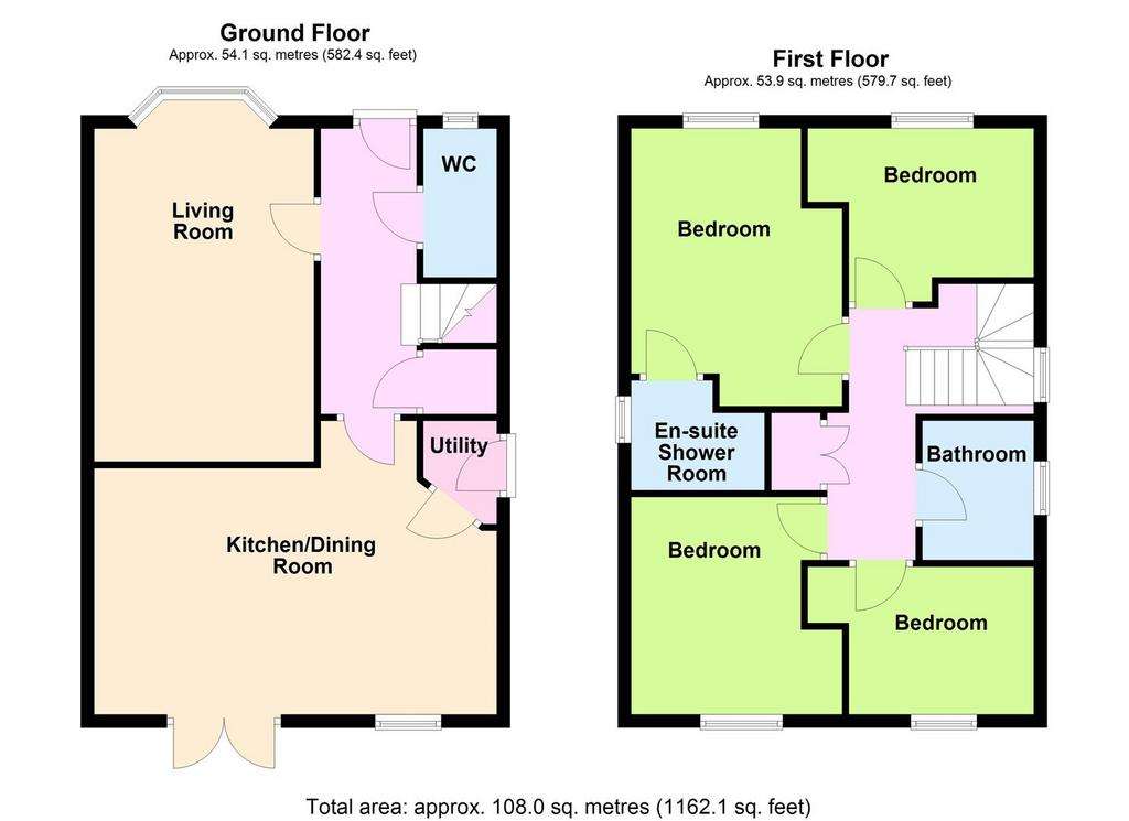 4 bedroom detached house for sale - floorplan