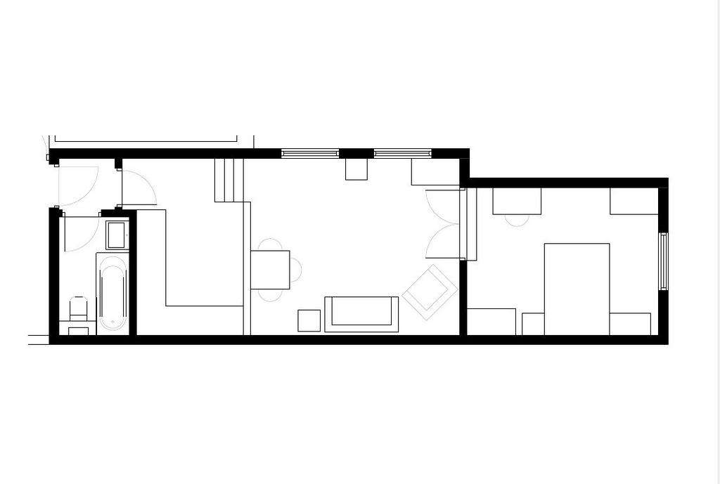 1 bedroom flat to rent - floorplan