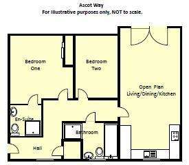 2 bedroom flat for sale - floorplan