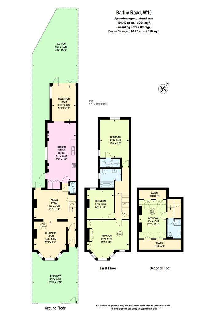 4 bedroom house to rent - floorplan