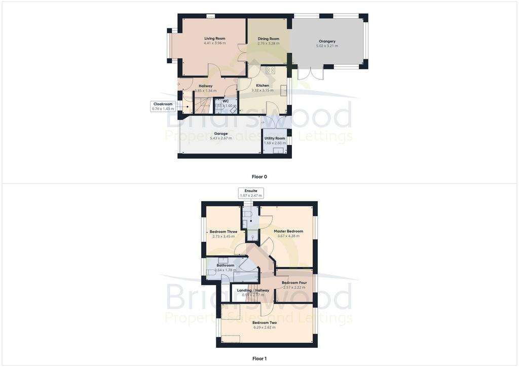 4 bedroom detached house for sale - floorplan