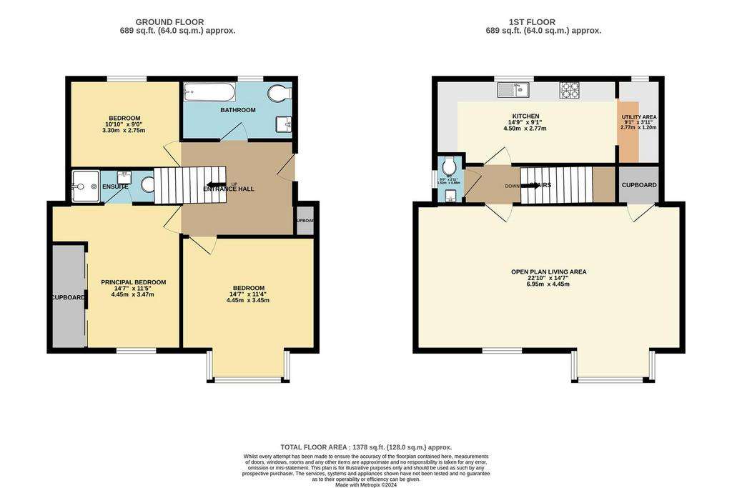 3 bedroom detached house for sale - floorplan