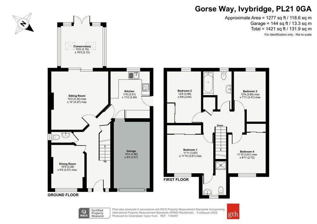 4 bedroom detached house for sale - floorplan