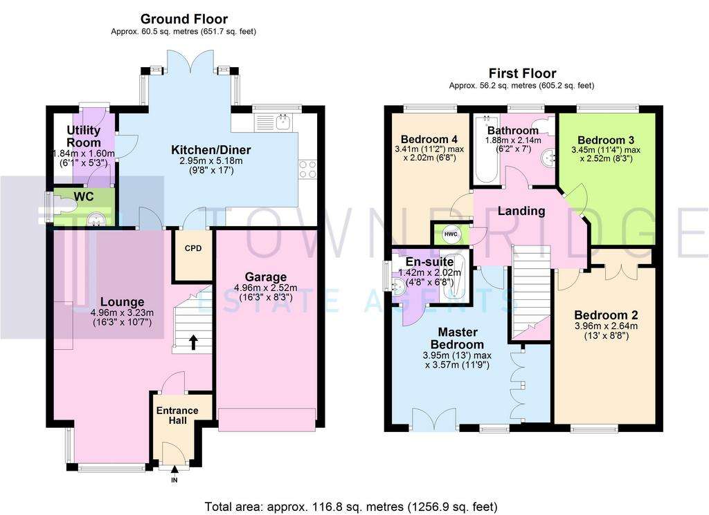 4 bedroom detached house for sale - floorplan