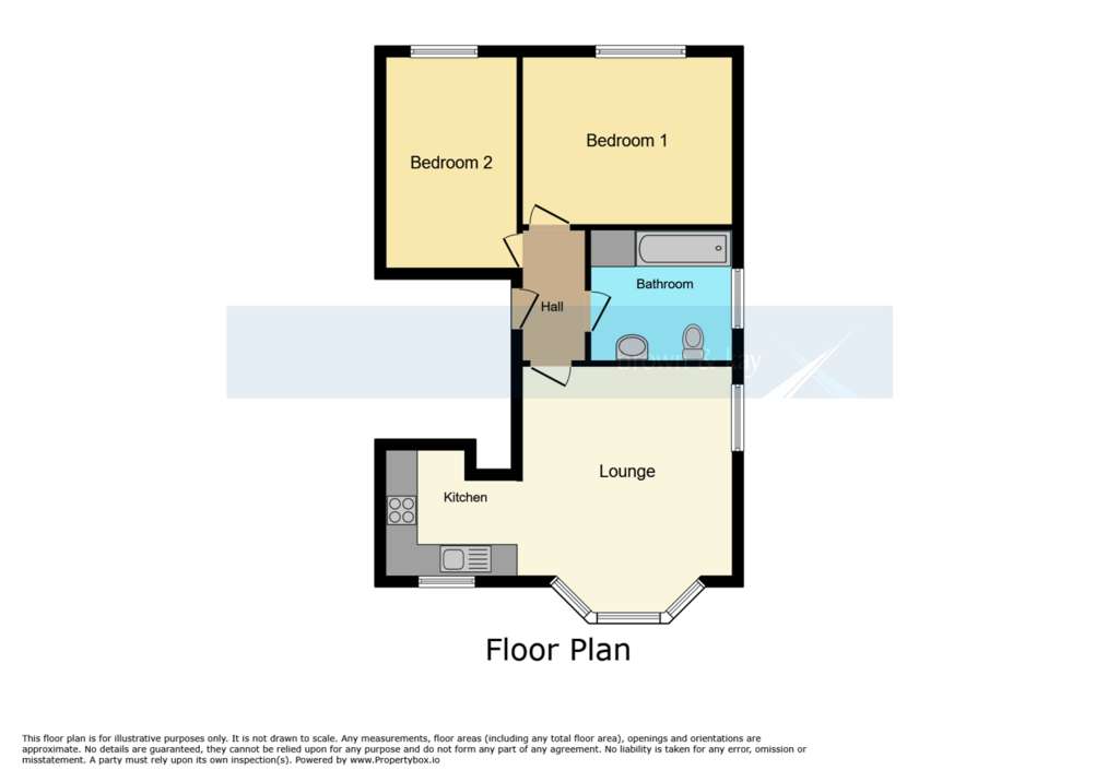 2 bedroom flat for sale - floorplan