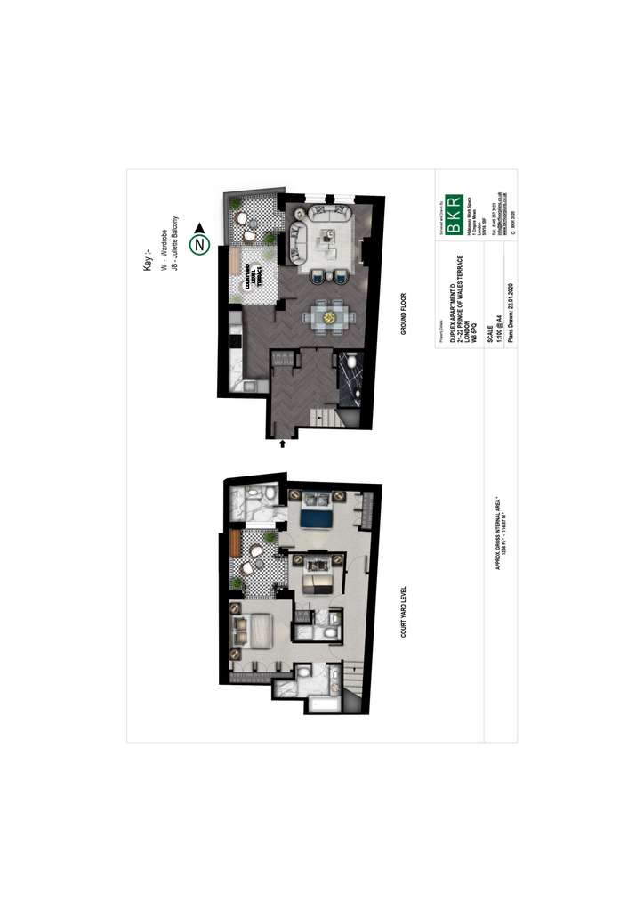 2 bedroom flat to rent - floorplan