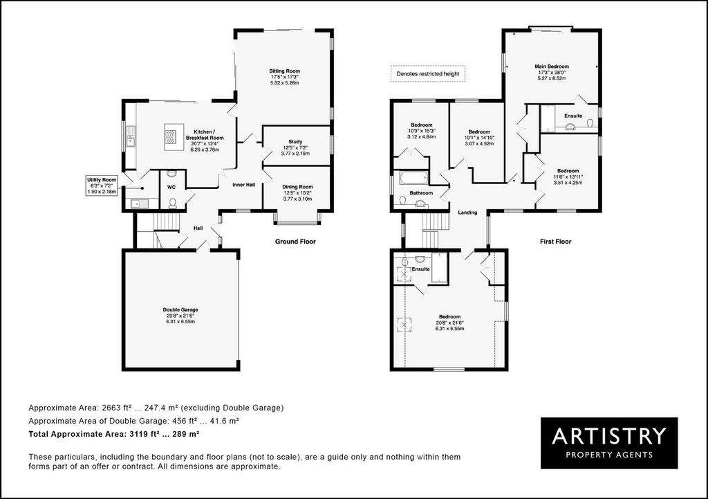 5 bedroom detached house for sale - floorplan