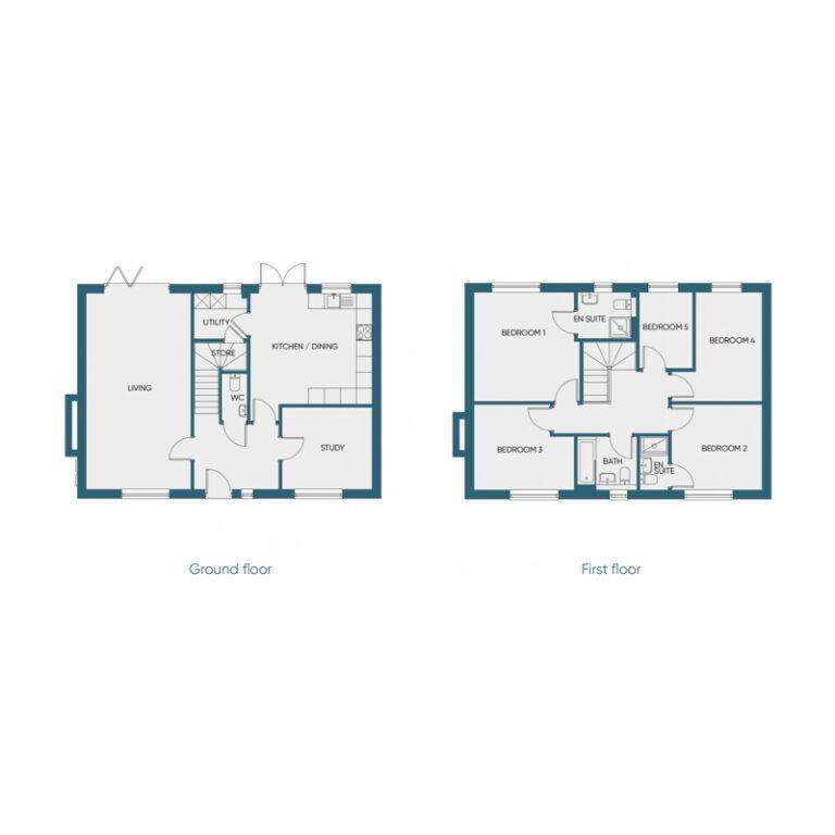 5 bedroom detached house for sale - floorplan