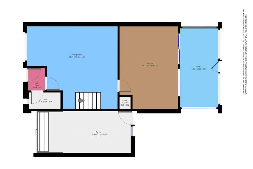 3 bedroom detached house to rent - floorplan