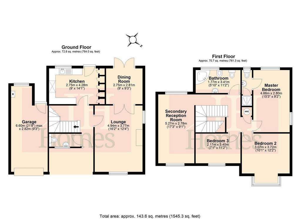 4 bedroom detached house for sale - floorplan