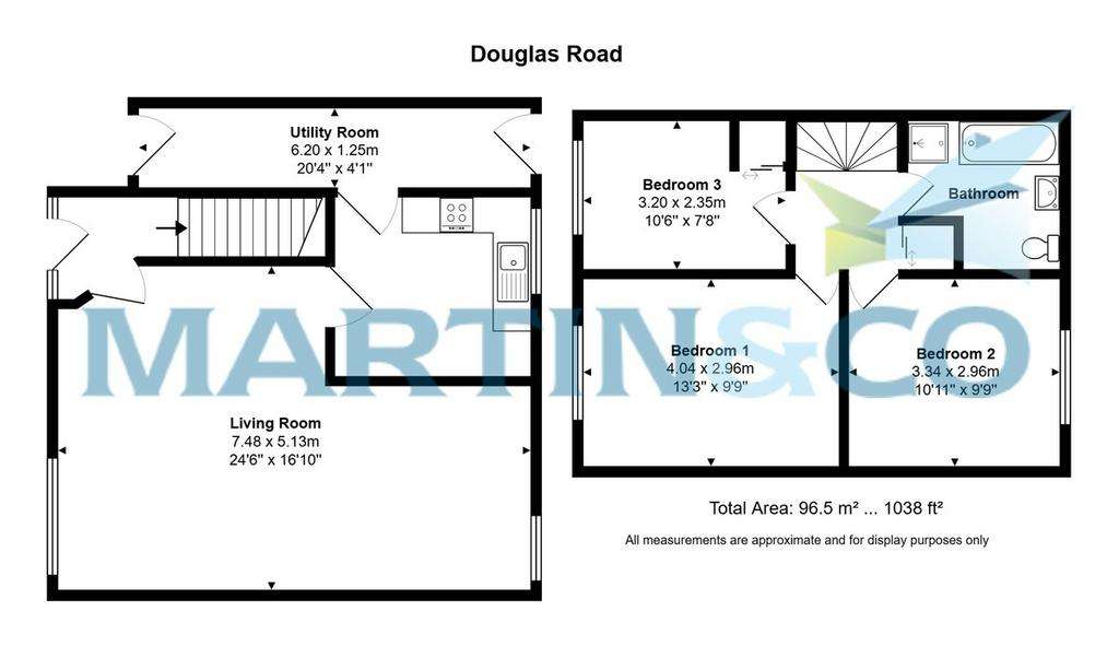 3 bedroom semi-detached house to rent - floorplan