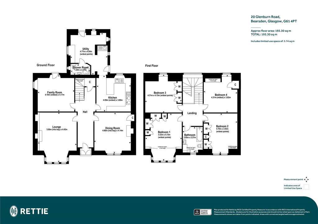 4 bedroom detached house for sale - floorplan