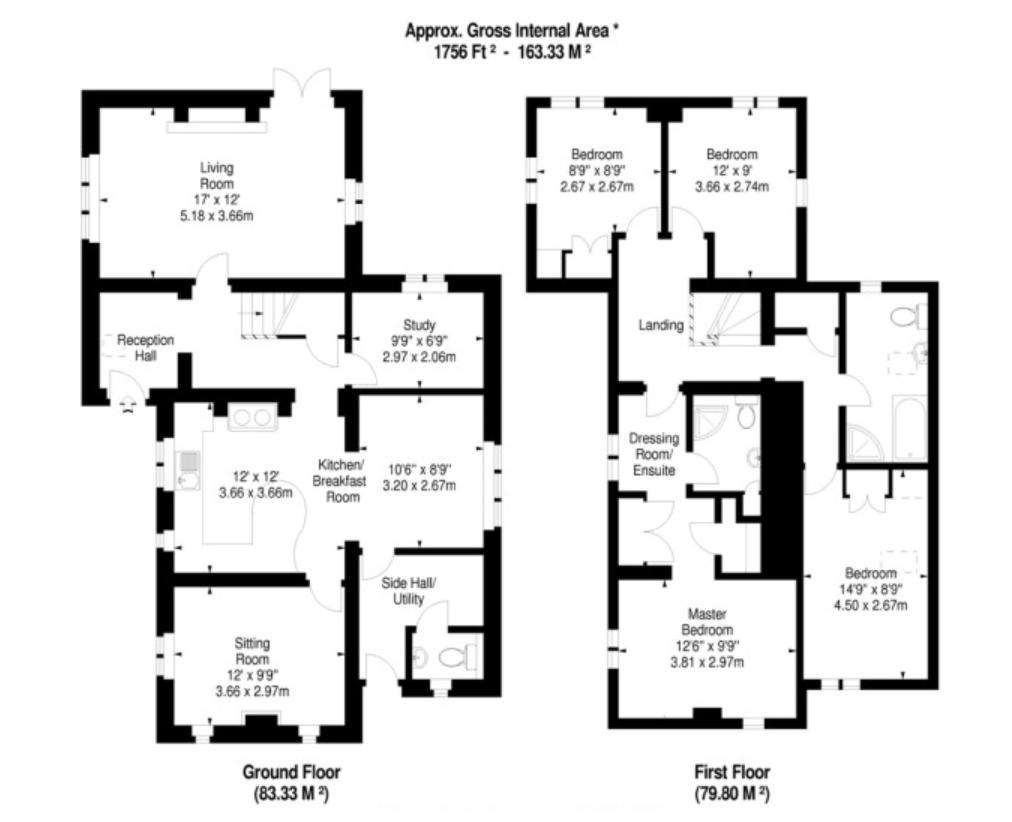 4 bedroom detached house for sale - floorplan