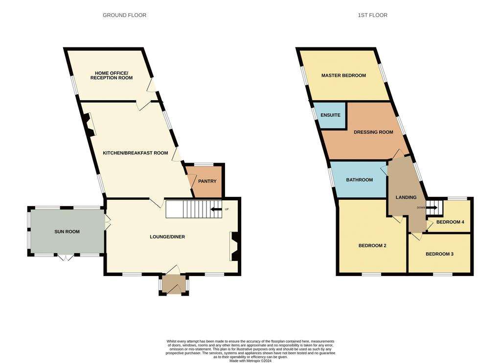 4 bedroom detached house for sale - floorplan