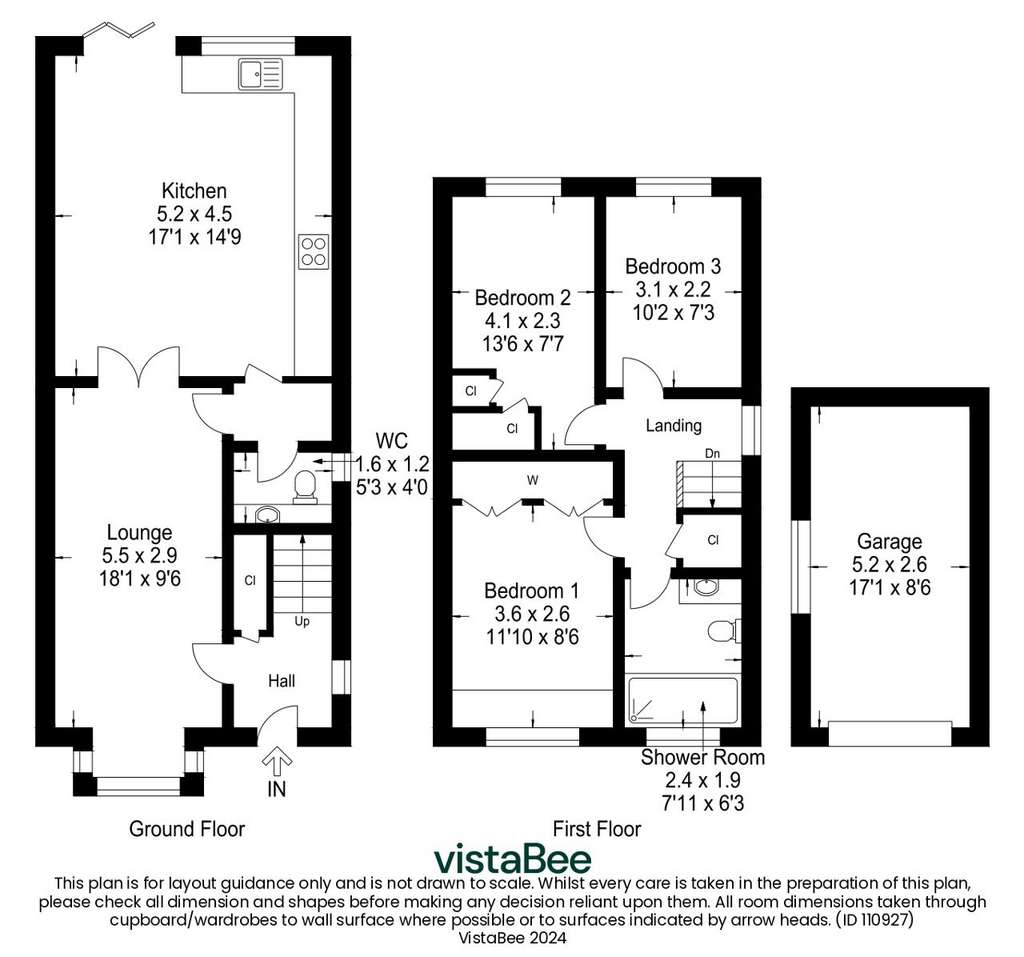 3 bedroom detached house for sale - floorplan