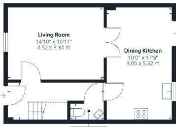 3 bedroom terraced house for sale - floorplan