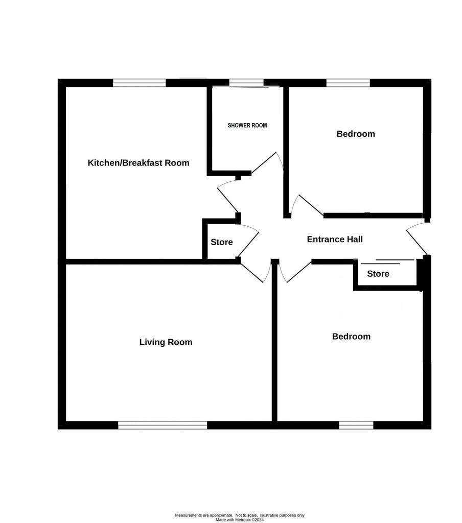 2 bedroom flat for sale - floorplan