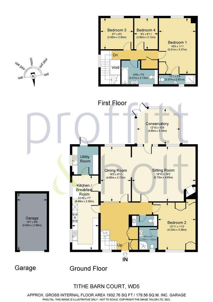 4 bedroom semi-detached house for sale - floorplan