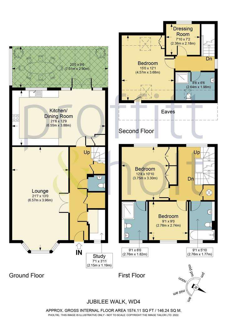 4 bedroom semi-detached house for sale - floorplan