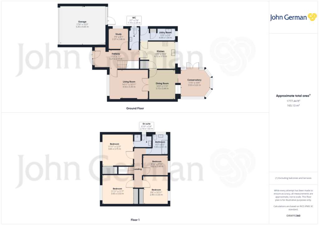 4 bedroom detached house for sale - floorplan