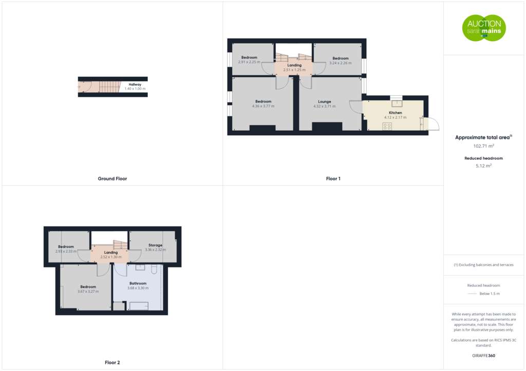 5 bedroom maisonette for sale - floorplan