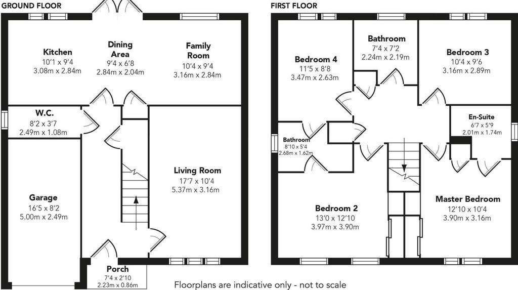 4 bedroom detached house for sale - floorplan