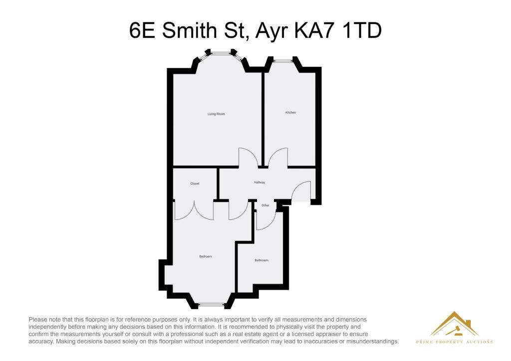 1 bedroom flat for sale - floorplan