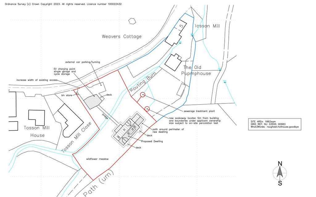 Land for sale - floorplan