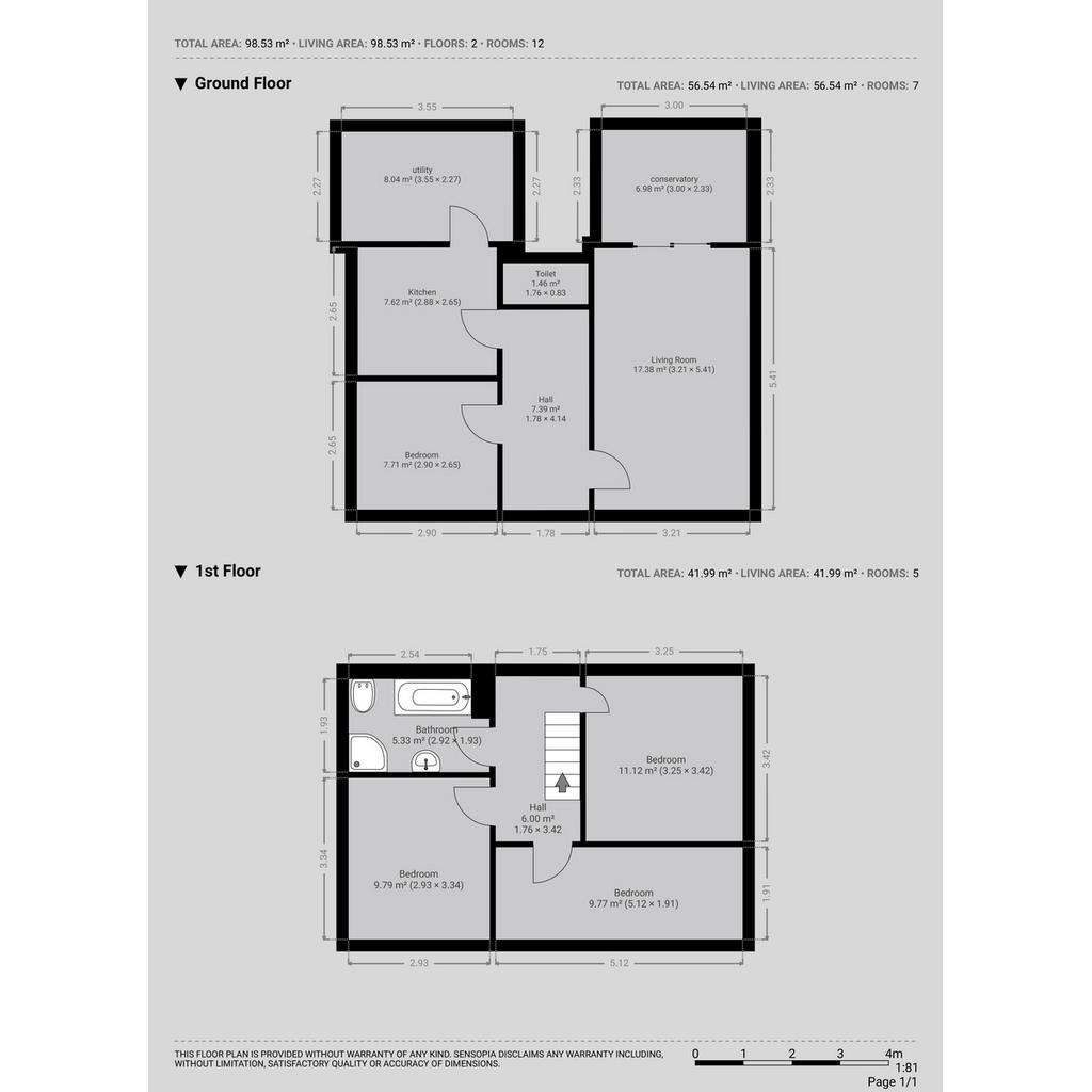 4 bedroom detached house for sale - floorplan