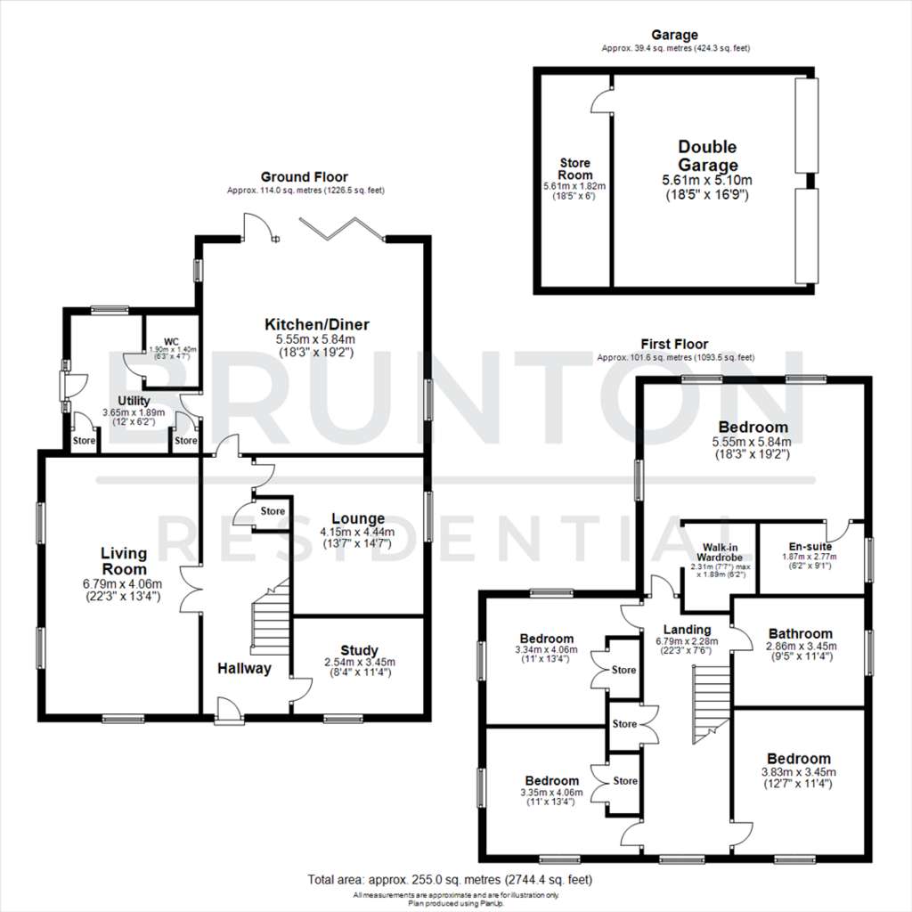 4 bedroom detached house for sale - floorplan