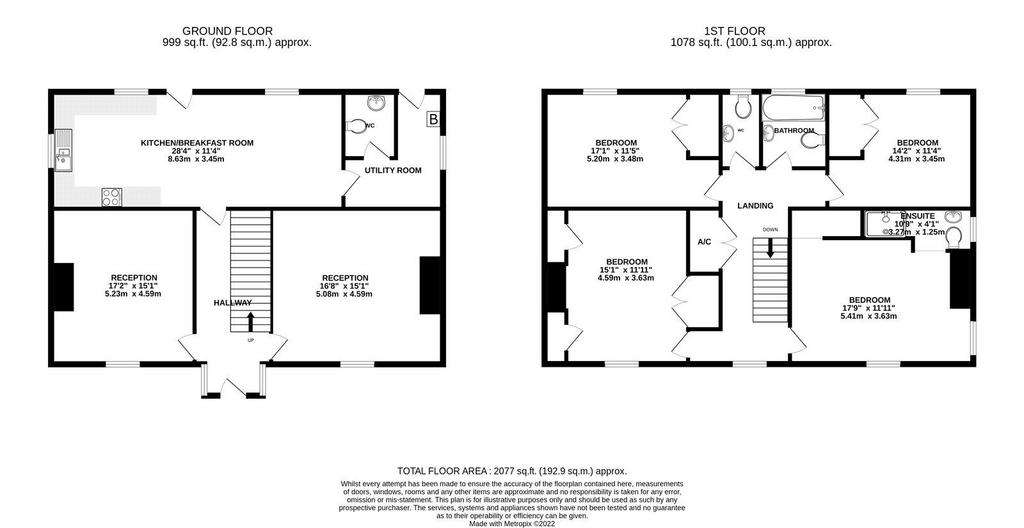 4 bedroom detached house to rent - floorplan