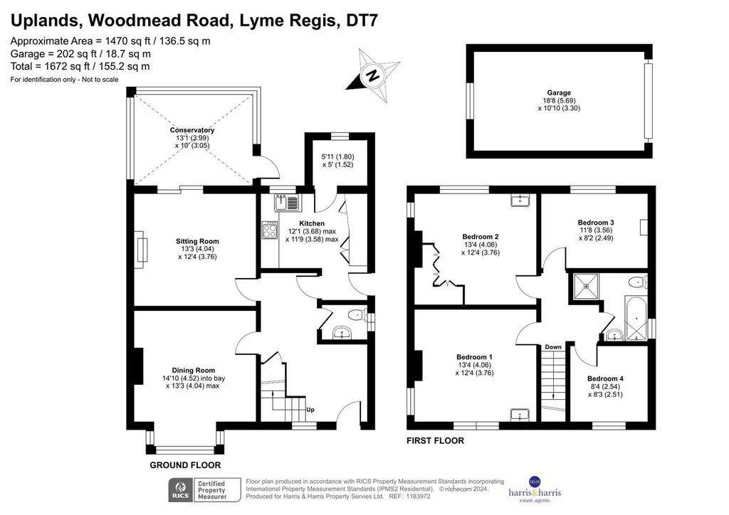 4 bedroom detached house for sale - floorplan