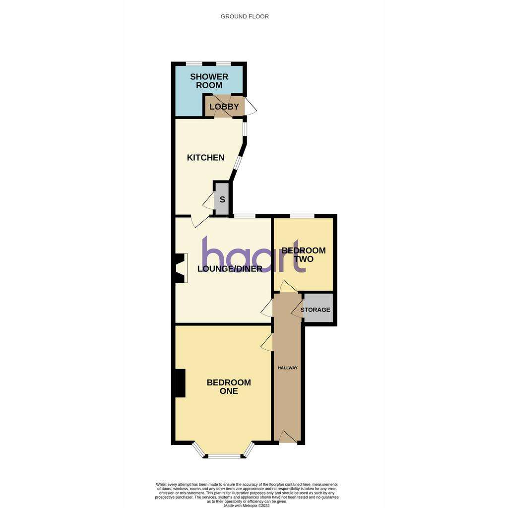 2 bedroom flat for sale - floorplan