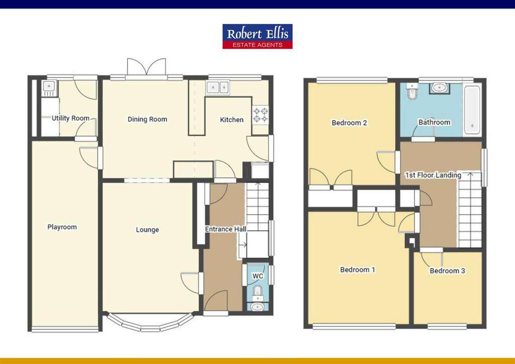 3 bedroom detached house for sale - floorplan