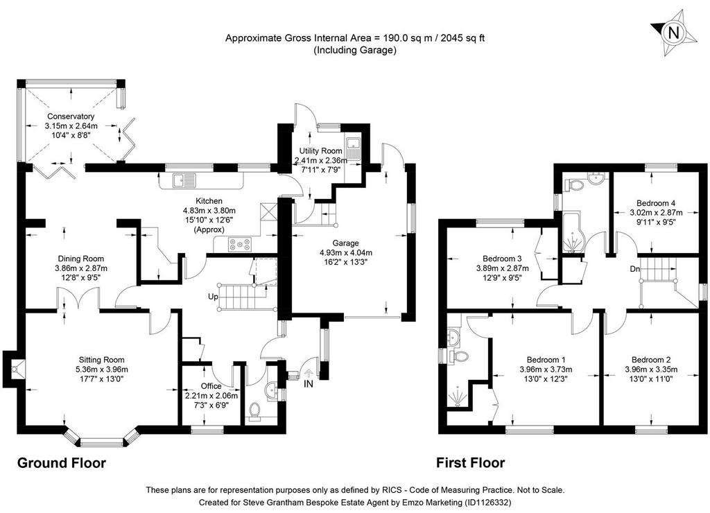 4 bedroom detached house for sale - floorplan