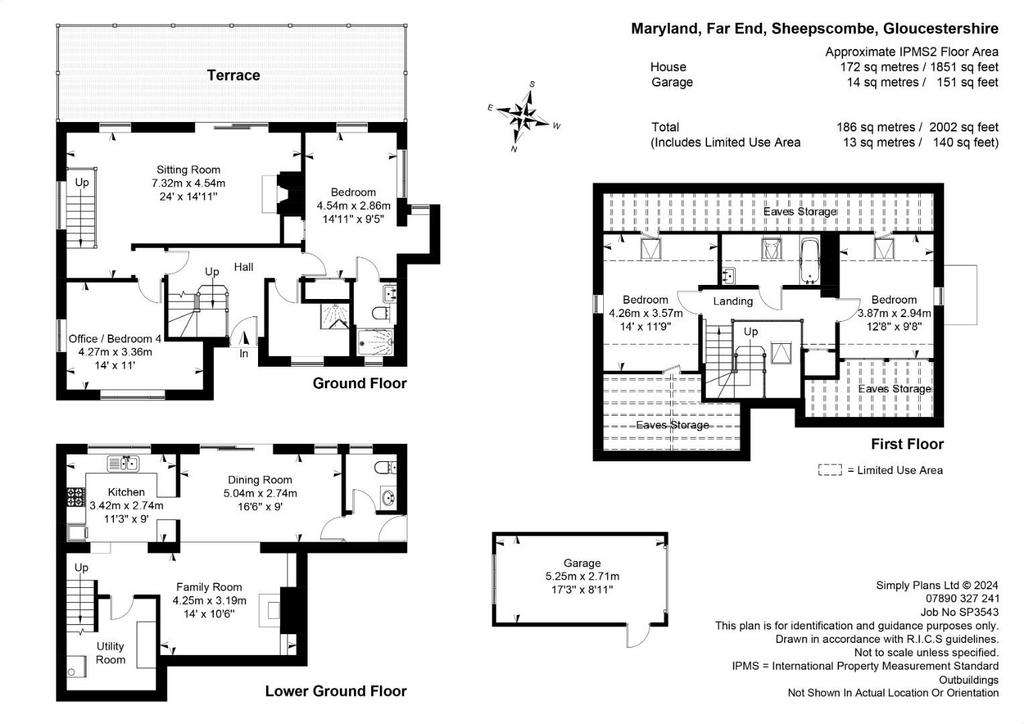 4 bedroom detached house for sale - floorplan