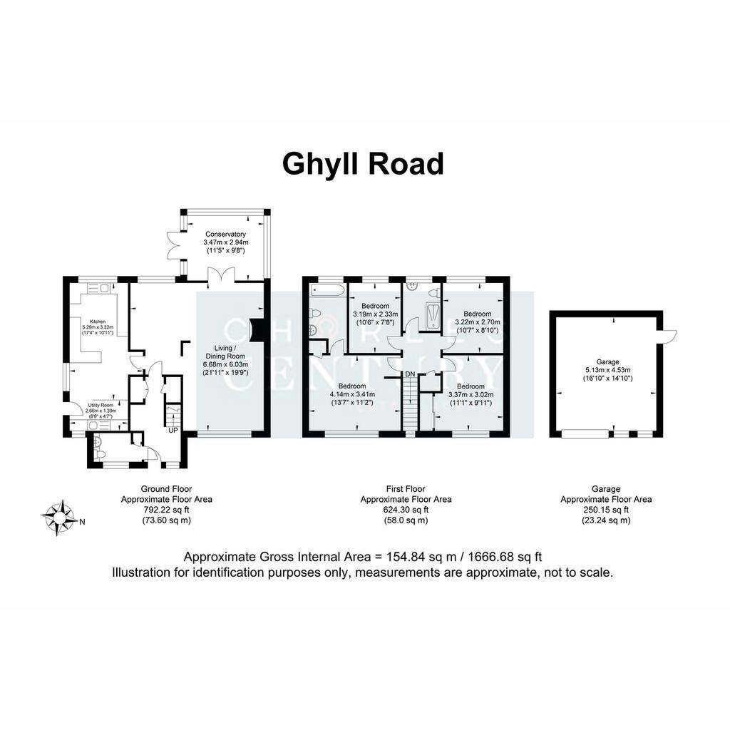 4 bedroom detached house for sale - floorplan